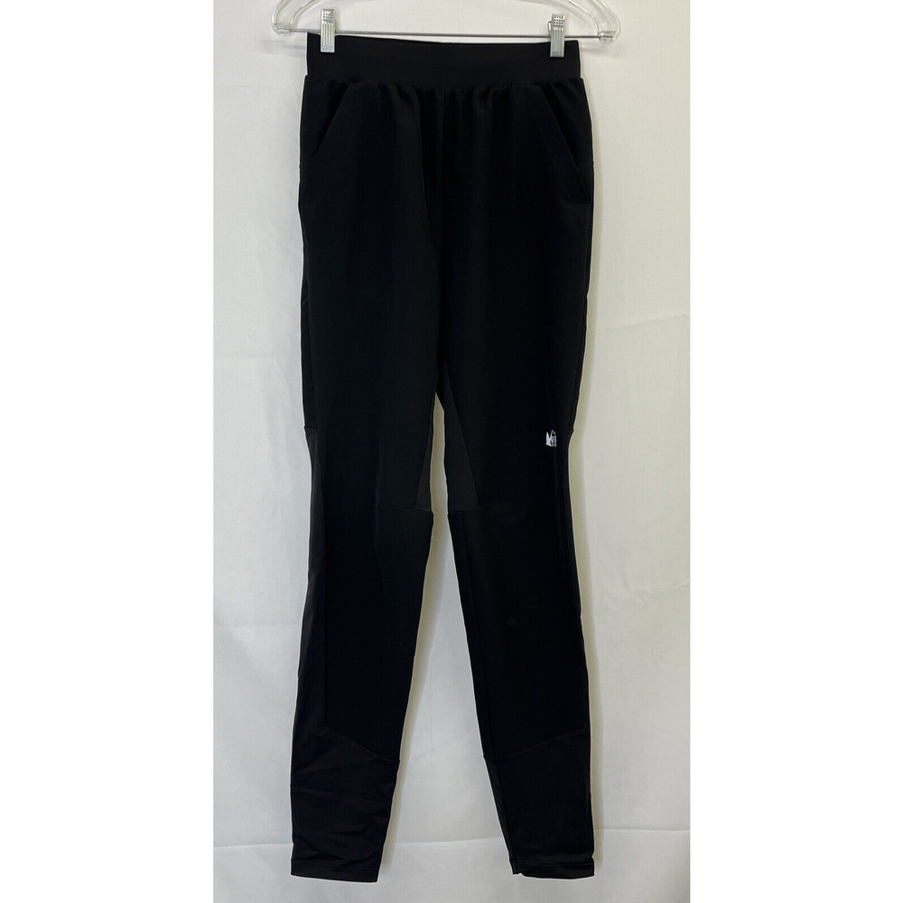 REI Co-op Flash hybrid tights size Small Tall Black zippered pockets Bnfts Chrty